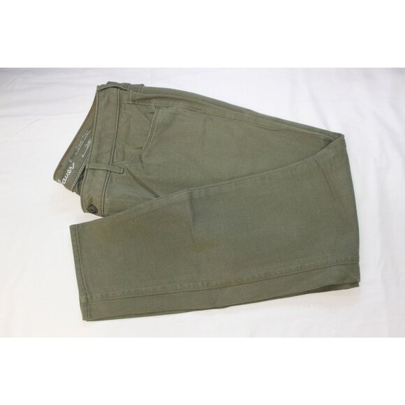 Eddie Bauer Women’s Size 16 Slightly Curvy Skinny Jeans Military Green - Picture 4 of 12